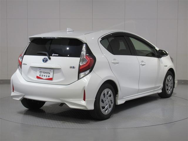 アクア Ｇソフトレザーセレクション　フルセグ　メモリーナビ　ＤＶＤ再生　ミュージックプレイヤー接続可　衝突被害軽減システム　ＥＴＣ　ドラレコ　ＬＥＤヘッドランプ　ワンオーナー　フルエアロ（3枚目）