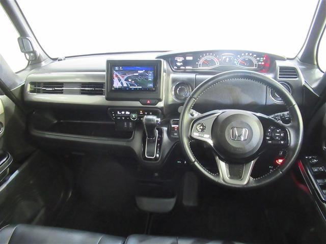 N-BOXカスタム Lターボ スタイル+ブラック ワンセグ メモリーナビ ミュージックプレイヤー接続可 バックカメラ 衝突被害軽減システム ETC ドラレコ 両側電動スライド LEDヘッドランプ アイドリングストップ(4枚目)