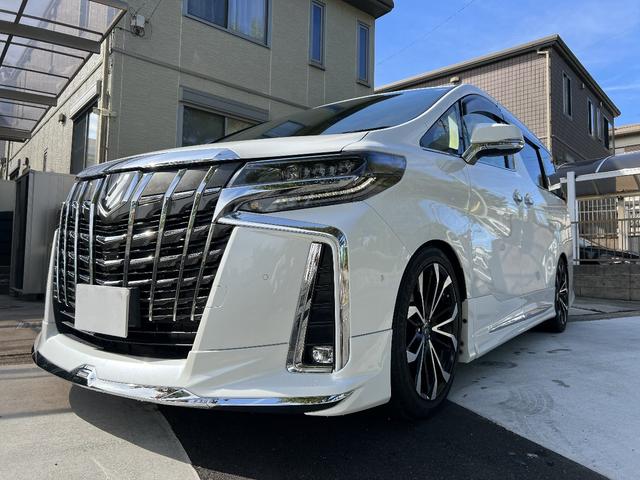 アルファード 3.5エグゼクティブラウンジS 法人1オーナー 最終モデル メーカー保証付 禁煙車 Wサンルーフ モデリスタエアロ&20インチAW TRD4本出マフラー ローダウン リアスモークフィルム TVキャンセラー パノラミックビューモニター(8枚目)