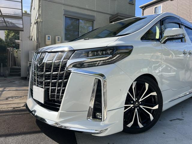アルファード 3.5エグゼクティブラウンジS 法人1オーナー 最終モデル メーカー保証付 禁煙車 Wサンルーフ モデリスタエアロ&20インチAW TRD4本出マフラー ローダウン リアスモークフィルム TVキャンセラー パノラミックビューモニター(10枚目)