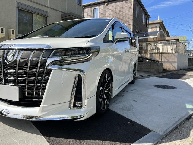 アルファード 3.5エグゼクティブラウンジS 法人1オーナー 最終モデル メーカー保証付 禁煙車 Wサンルーフ モデリスタエアロ&20インチAW TRD4本出マフラー ローダウン リアスモークフィルム TVキャンセラー パノラミックビューモニター(36枚目)