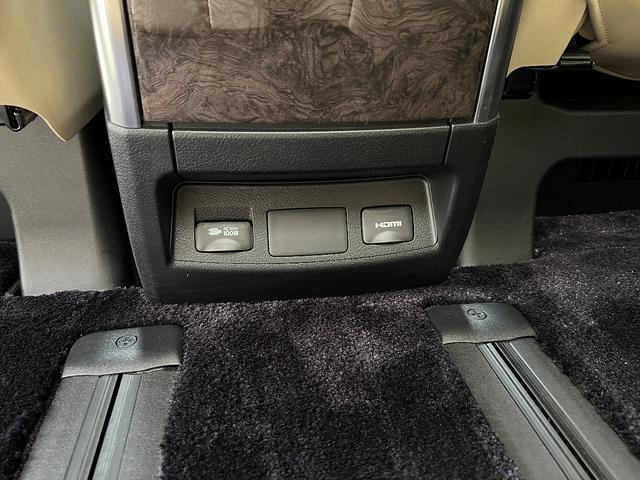 アルファード 3.5エグゼクティブラウンジS 法人1オーナー 最終モデル メーカー保証付 禁煙車 Wサンルーフ モデリスタエアロ&20インチAW TRD4本出マフラー ローダウン リアスモークフィルム TVキャンセラー パノラミックビューモニター(37枚目)