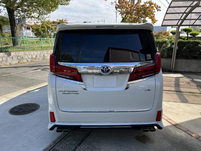 アルファード 3.5エグゼクティブラウンジS 法人1オーナー 最終モデル メーカー保証付 禁煙車 Wサンルーフ モデリスタエアロ&20インチAW TRD4本出マフラー ローダウン リアスモークフィルム TVキャンセラー パノラミックビューモニター(44枚目)