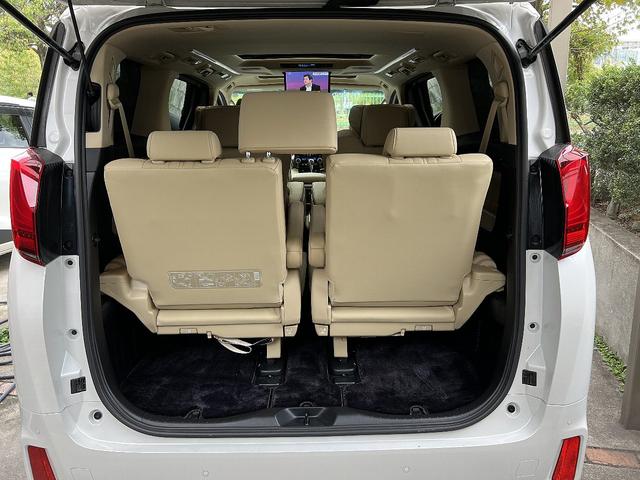 アルファード 3.5エグゼクティブラウンジS 法人1オーナー 最終モデル メーカー保証付 禁煙車 Wサンルーフ モデリスタエアロ&20インチAW TRD4本出マフラー ローダウン リアスモークフィルム TVキャンセラー パノラミックビューモニター(73枚目)