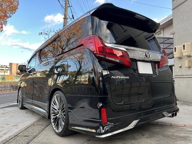 アルファード 2.5S Aパッケージ 買取直販 禁煙車 後期モデル サンルーフ アルパインBIGX&後席10.1インチモニター&アロマ バックカメラ モデリスタエアロ HKS車高調 WALD20インチAW 360度+リアドライブレコーダー(48枚目)
