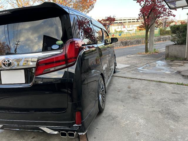 アルファード 2.5S Aパッケージ 買取直販 禁煙車 後期モデル サンルーフ アルパインBIGX&後席10.1インチモニター&アロマ バックカメラ モデリスタエアロ HKS車高調 WALD20インチAW 360度+リアドライブレコーダー(66枚目)