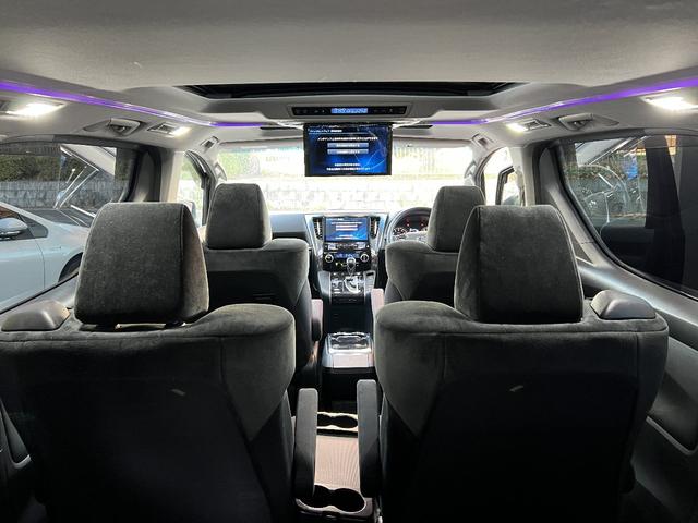 アルファード 2.5S Aパッケージ 買取直販 禁煙車 後期モデル サンルーフ アルパインBIGX&後席10.1インチモニター&アロマ バックカメラ モデリスタエアロ HKS車高調 WALD20インチAW 360度+リアドライブレコーダー(67枚目)