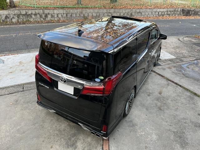 アルファード 2.5S Aパッケージ 買取直販 禁煙車 後期モデル サンルーフ アルパインBIGX&後席10.1インチモニター&アロマ バックカメラ モデリスタエアロ HKS車高調 WALD20インチAW 360度+リアドライブレコーダー(70枚目)