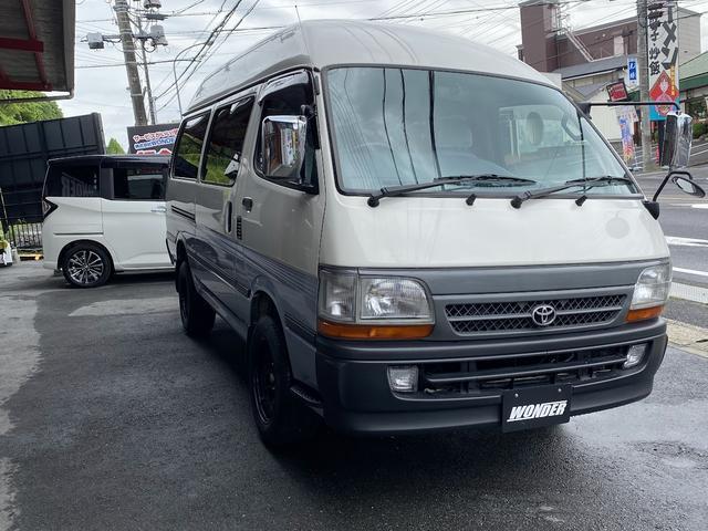 ハイエースバン ロングＤＸ　ＧＬパッケージ　集中ドアロック　車中泊仕様　木製棚＆ケース＆折り畳みテーブル２個天井、床、側面木板張り（50枚目）