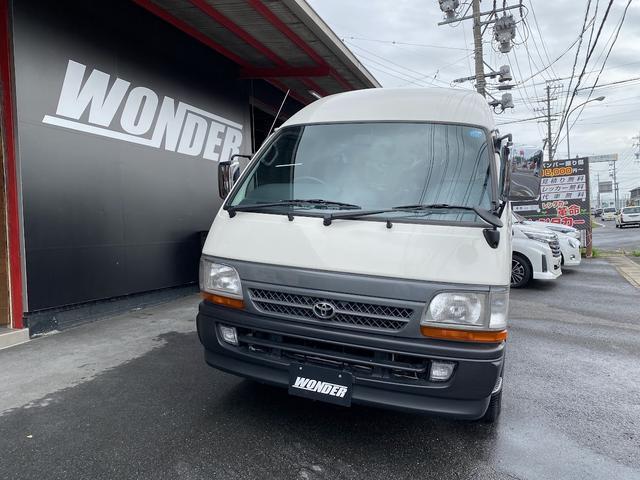 ハイエースバン ロングＤＸ　ＧＬパッケージ　集中ドアロック　車中泊仕様　木製棚＆ケース＆折り畳みテーブル２個天井、床、側面木板張り（52枚目）