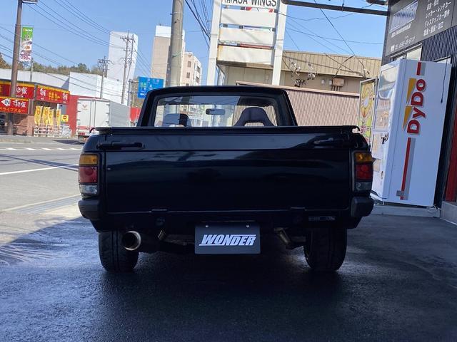 サニートラック ロングDX TC01新品ホイル プッシュスタート 32スカイラインシート タコメーター 4リンク 車高調 ウェバーキャブ(4枚目)