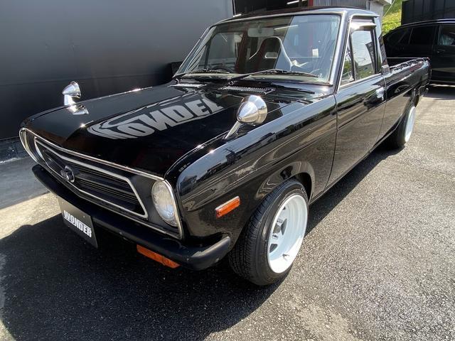 サニートラック ロングDX TC01新品ホイル プッシュスタート 32スカイラインシート タコメーター 4リンク 車高調 ウェバーキャブ(26枚目)