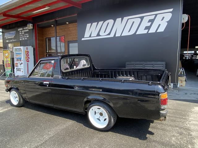 サニートラック ロングDX TC01新品ホイル プッシュスタート 32スカイラインシート タコメーター 4リンク 車高調 ウェバーキャブ(29枚目)