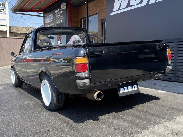 サニートラック ロングDX TC01新品ホイル プッシュスタート 32スカイラインシート タコメーター 4リンク 車高調 ウェバーキャブ(36枚目)