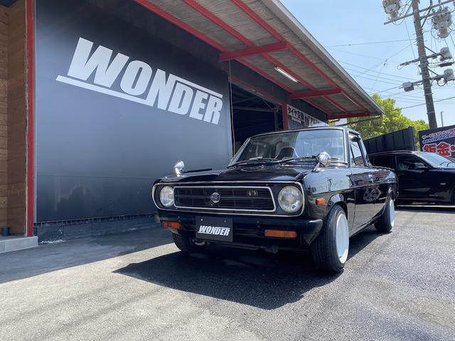 サニートラック ロングDX TC01新品ホイル プッシュスタート 32スカイラインシート タコメーター 4リンク 車高調 ウェバーキャブ(38枚目)