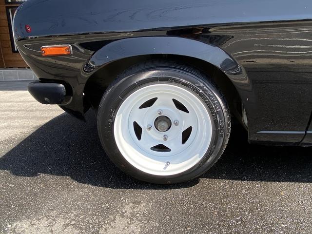 サニートラック ロングDX TC01新品ホイル プッシュスタート 32スカイラインシート タコメーター 4リンク 車高調 ウェバーキャブ(40枚目)