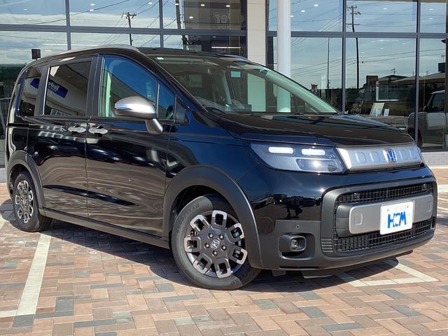 フリード ｅ：ＨＥＶクロスター　ＨｏｎｄａＳＥＮＳＩＮＧ　純正１１．４インチナビ　Ｂｌｕｅｔｏｏｔｈ　フルセグ　ＤＶＤ　録音　バックガイドモニター　ＬＥＤヘッドライト　ＬＥＤフォグライト　両側電動スライドドア　ビルトインＥＴＣ（35枚目）