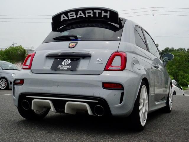アバルト６９５ エッセエッセ ロゴインパクト　リアウィングデカール　ＫＷ車高調整キット装着　マフラーＡＫＲＡＰＯＶＩＣ／アルミボンネット／ＳＡＢＥＬＴエッセエッセ専用シート／エクステリアパーツオリジナルペイント済／ロゴインパクト／テールインパクト／ナビＴＶバックカメラ／ＬＥＤヘッドライト（79枚目）