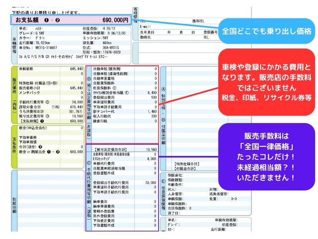 Ｇ　ＯＢＤ診断済／法定点検整備済／４本新品タイヤ交換済／社外１４インチアルミ／社外ナビ／Ｂｌｕｅｔｏｏｔｈ／地デジ／アイドリングストップシステム／ＥＴＣ車載器／シートヒーター／５ＭＴ／記録簿／禁煙／買取車(2枚目)