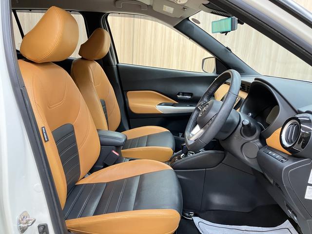 キックス X ツートーンインテリアエディション OBD診断済/法定点検整備済/2本新品タイヤ交換済/インテリジェントアラウンドビューモニター/インテリジェントルームミラー/セーフティアシスト/プロパイロット/シートヒーター/ブラックオレンジツートン(49枚目)