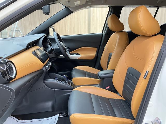 キックス X ツートーンインテリアエディション OBD診断済/法定点検整備済/2本新品タイヤ交換済/インテリジェントアラウンドビューモニター/インテリジェントルームミラー/セーフティアシスト/プロパイロット/シートヒーター/ブラックオレンジツートン(56枚目)