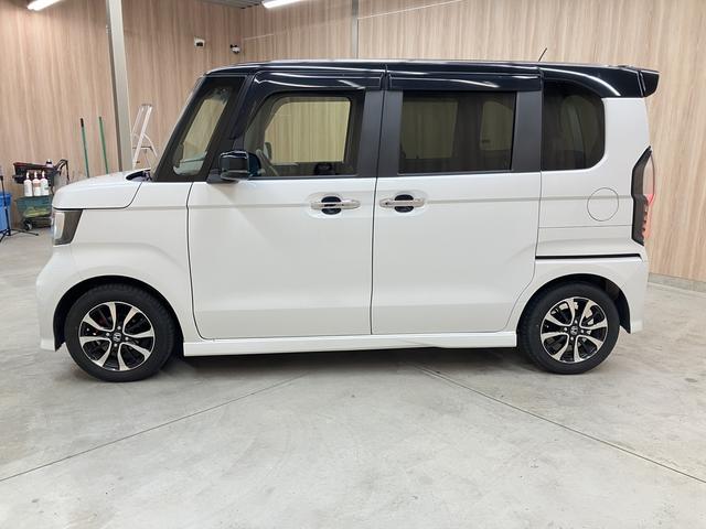 N-BOXカスタム G・Lホンダセンシング OBD診断済/法定点検整備済/2トーンカラースタイル/純正オプションナビ/地デジ/Bluetoothオーディオ/無限ドアミラーカバー/ホンダセンシング/衝突軽減ブレーキ/LEDヘッドランプ/1オーナー(60枚目)