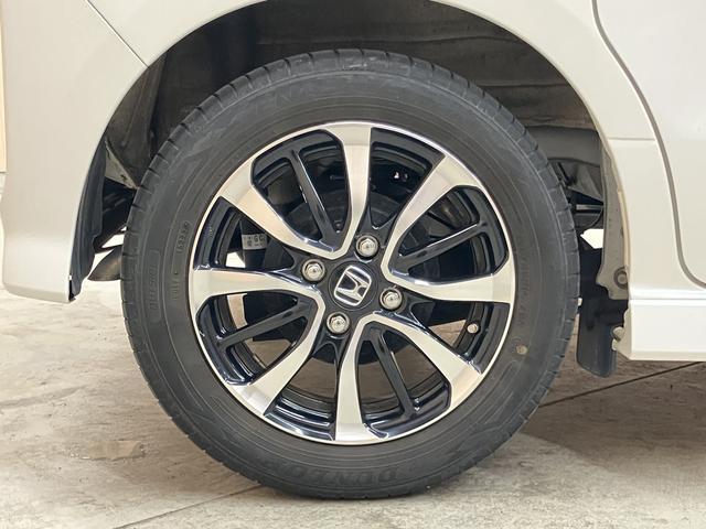 N-BOXカスタム G・Lホンダセンシング OBD診断済/法定点検整備済/2トーンカラースタイル/純正オプションナビ/地デジ/Bluetoothオーディオ/無限ドアミラーカバー/ホンダセンシング/衝突軽減ブレーキ/LEDヘッドランプ/1オーナー(65枚目)