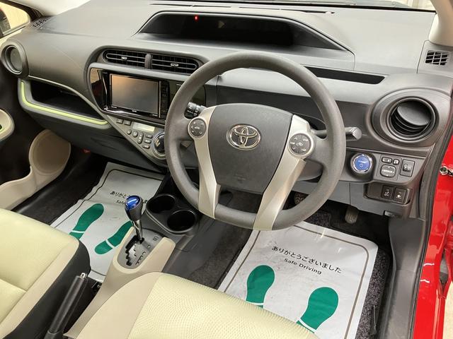 アクア S OBD診断済/法定点検整備済/4本新品タイヤ交換済/スマートエントリーパッケージ/オートライト/ビューティーパッケージ/シートヒーター/車載ナビ/地デジ/ステアリングスイッチ/LEDヘッドランプ(31枚目)