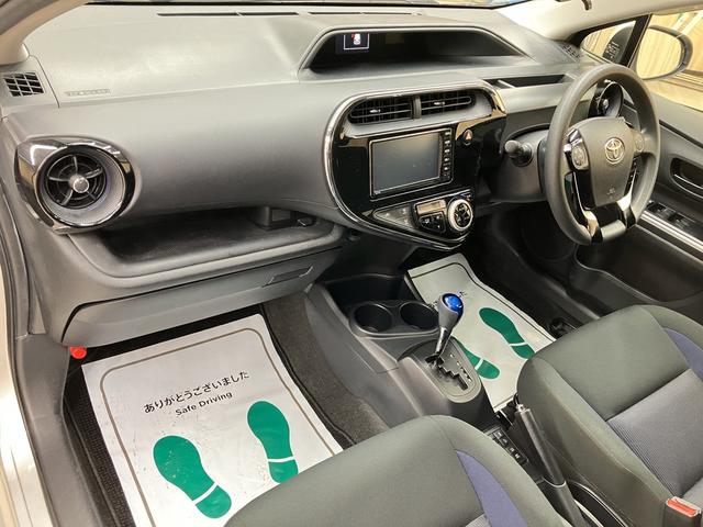 アクア S OBD診断済/法定点検整備済/後期型/セーフティセンス/プリクラッシュセーフティ/スマートエントリーパッケージ/オートライト/LEDヘッドランプ/ビューティーパッケージ/純正ナビ/地デジ/ワンオーナー(35枚目)