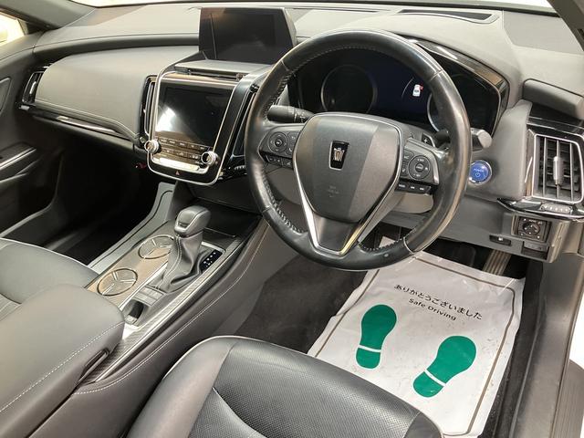 クラウンハイブリッド ＲＳアドバンス　ＯＢＤ診断済／法定点検整備済／４本新品タイヤ交換済／レザーシートパッケージ／ブラック革シート／シートベンチレーション／セーフティパッケージプラス／パノラミックビューモニター／パーキングアシスト２（51枚目）