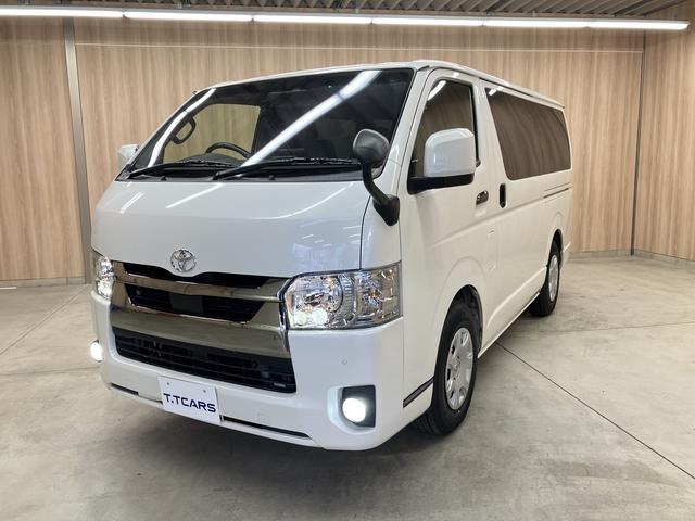 ハイエースバン スーパーＧＬ　ダークプライムＩＩ　ＯＢＤ診断済／法定点検整備済／後期型／ベッドキット／バックモニター内蔵インナーミラー／インテリジェントクリアランスソナー／両側パワースライドドア／ＡＣ１００Ｖ電源／セーフティセンス／ワンオーナー（68枚目）