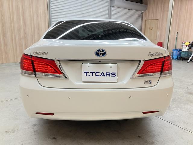 クラウンハイブリッド ロイヤルサルーン OBD診断済/法定点検整備済/後期型/4本新品タイヤ交換済/クリアランスソナー/バックソナー/17インチアルミホイール/クルーズコントロール/パワーシート/シートヒーター(54枚目)