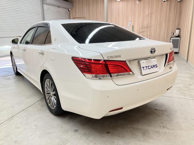 クラウンハイブリッド ロイヤルサルーン OBD診断済/法定点検整備済/後期型/4本新品タイヤ交換済/クリアランスソナー/バックソナー/17インチアルミホイール/クルーズコントロール/パワーシート/シートヒーター(55枚目)