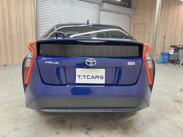 プリウス Ｓ　ＯＢＤ診断済／法定点検整備済／４本新品タイヤ交換済／セーフティセンスＰ／プリクラッシュセーフティ／レーダークルーズコントロール／９型ナビ／ナビレディセット／クリアランスソナー／ＬＥＤヘッドランプ（51枚目）