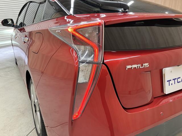 プリウス Ａプレミアム　ツーリングセレクション　ＯＢＤ診断済／法定点検整備済／４本新品タイヤ交換済／純正オプションナビ／ナビレディセット／地デジ／セーフティセンス／ブラインドスポットモニター／シンプルインテリジェントパーキングアシスト／革シート（71枚目）