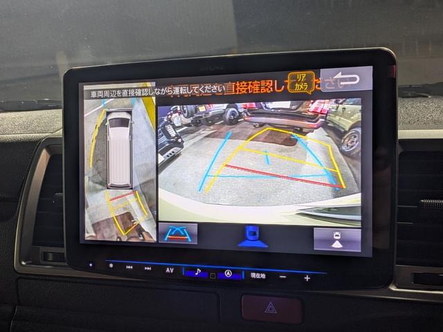 ハイエースバン ロングスーパーＧＬ　アースカラーパッケージ　両側パワースライドドア　パノラミックビューモニター　アルパイン１１型ナビ　丸目カスタム　ベッドキット　シートカバー　衝突被害軽減ブレーキ　インテリジェントクリアランスソナー（10枚目）