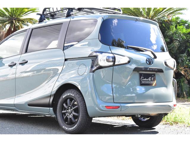 シエンタ Ｇ　セーフティーセンス／後席１１インチモニター／ナビＴＶ／Ｂカメラ／クリアランスソナー／ＥＴＣ／両側パワースライド／スマートキー／新品マットブラックホイール／新品ホワイトレタータイヤ／新品アルミキャリア（23枚目）