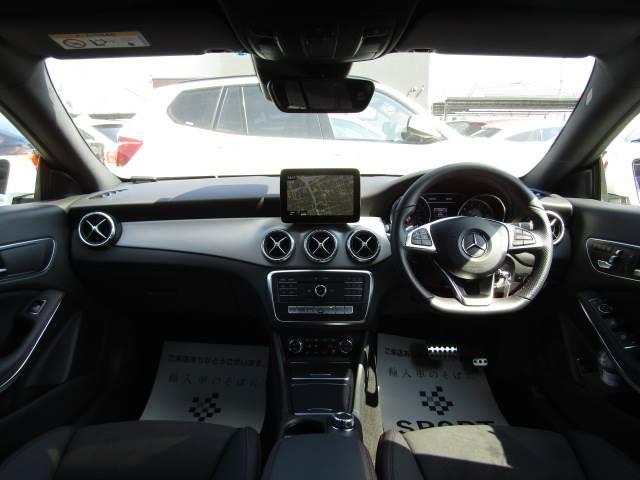 CLA180 シューティングブレーク スポーツ 純正ナビ(2枚目)