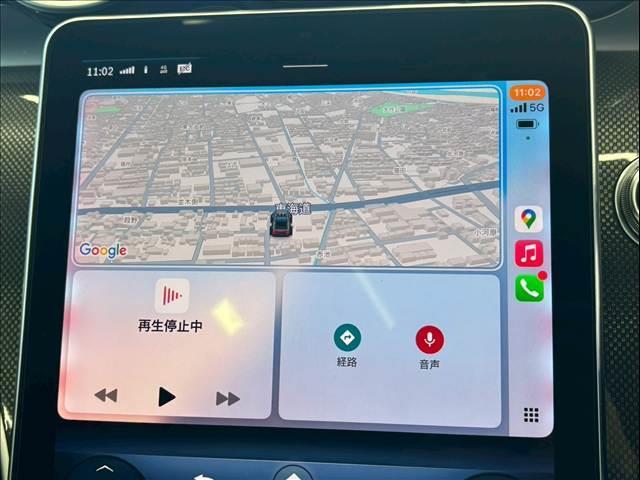 Cクラスステーションワゴン C200ステーションワゴンアバンギャルドAMGライン サンルーフ/AppleCarPlay/全方位カメラ/HUD/BSm/ACC/カープレイ/電動リアゲート/レーダークルーズコントロール/シートメモリー/シートヒーター/アンビエントライト/ARナビ(8枚目)
