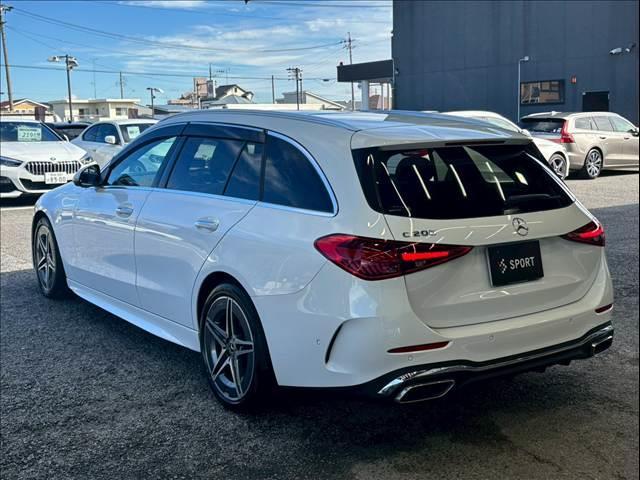 Cクラスステーションワゴン C200ステーションワゴンアバンギャルドAMGライン サンルーフ/AppleCarPlay/全方位カメラ/HUD/BSm/ACC/カープレイ/電動リアゲート/レーダークルーズコントロール/シートメモリー/シートヒーター/アンビエントライト/ARナビ(17枚目)
