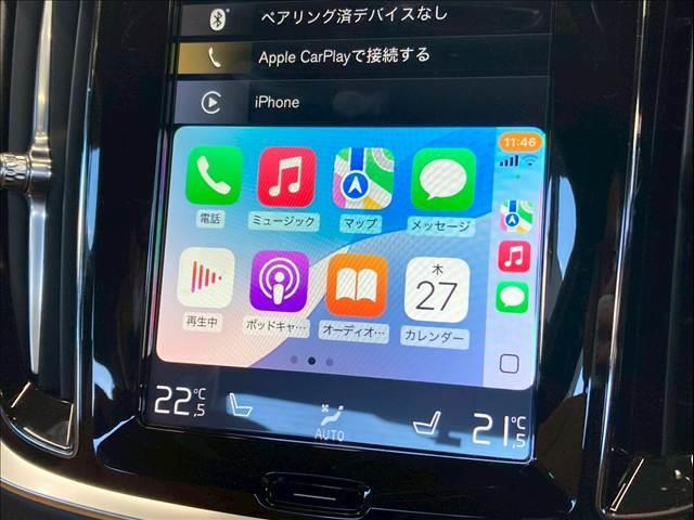 もはや定番とも言えるＡｐｐｌｅＣａｒＰｌａｙも使用できます♪
