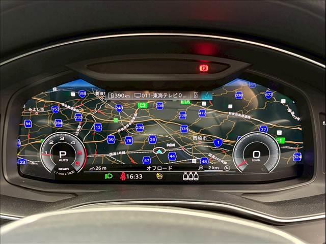 Ａ６ ４０ＴＤＩクワトロスポーツ　４ゾーンデラックスオートマチックエアコン／マルチカラーアンビエント／シートメモリー／レーダークルコン／レーンキープ／ＢＳＭ／ＡＣＣ／ＡｐｐｌｅＣａｒＰｌａｙ／黒革シート／カープレイ／フルゼグ（8枚目）