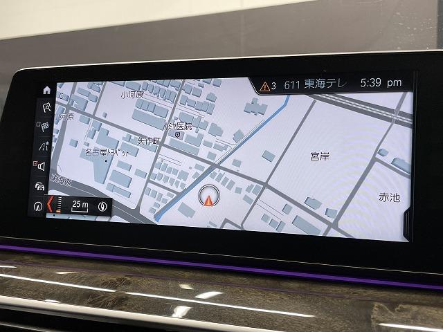 523d M Sport 純正ナビ バックカメラ アダプティブクルーズコントロール アラウンドビューモニター メモリ付きパワーシート パワーテールゲート LEDヘッドライト パドルシフト レーンチェンジウォーニング ETC(3枚目)