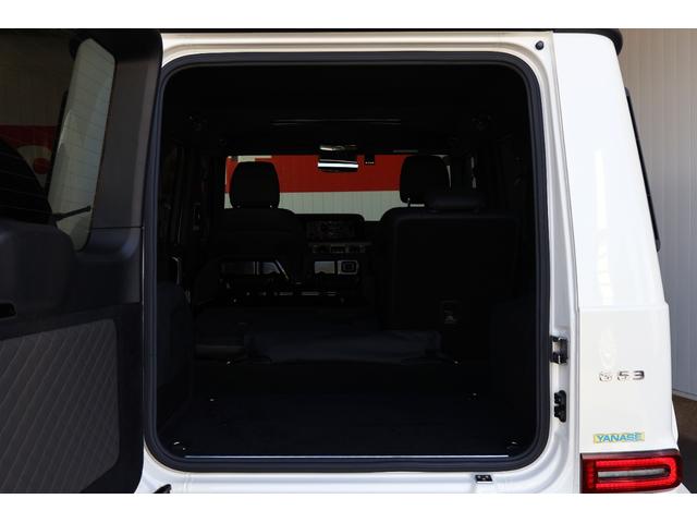 Ｇクラス Ｇ６３　ＯＰマヌファクトゥーアプログラム／ＯＰナイトＰＫＧ／禁煙／フルセグ搭載ナビ／３６０カメラ／ドラレコ／Ｂｕｒｍｅｓｔｅｒ／サンルーフ／ダイヤモンドステッチコンビレザー／スポーツエギゾースト／ＬＥＤヘッド（34枚目）