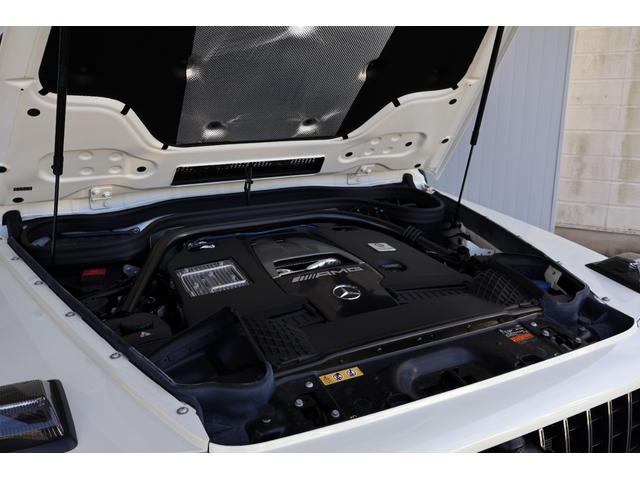 Ｇクラス Ｇ６３　ＯＰマヌファクトゥーアプログラム／ＯＰナイトＰＫＧ／禁煙／フルセグ搭載ナビ／３６０カメラ／ドラレコ／Ｂｕｒｍｅｓｔｅｒ／サンルーフ／ダイヤモンドステッチコンビレザー／スポーツエギゾースト／ＬＥＤヘッド（40枚目）