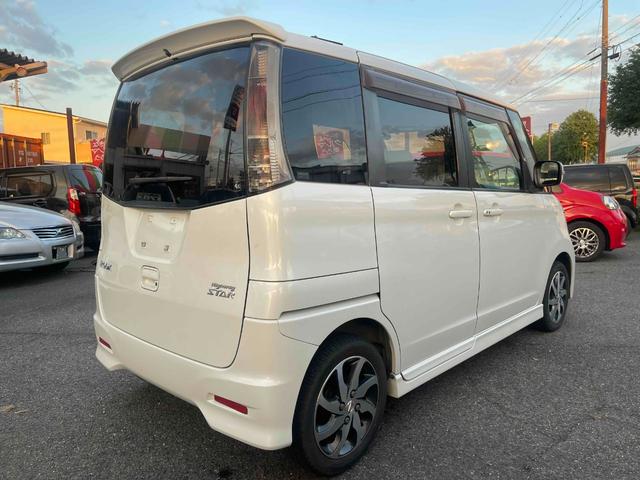 ルークス ハイウェイスターリミテッド メモリーナビ ワンセグ プッシュスタート Lパワースライドドア フロントフォグ HID ファインビジョンメーター インテリジェントキー CVT ルーフスポイラー(7枚目)