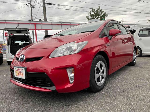 プリウス Ｓ　純正ＳＤナビ　キセノンヘッドライト　純正アルミホイール　フルセグＴＶ　Ｂｌｕｅｔｏｏｔｈ　スマートキー　バックカメラ　ＣＶＴ（5枚目）