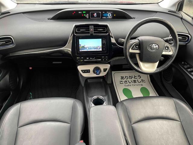 プリウス Sツーリングセレクション セーフティセンス レザーシート シートH オートライト スマートキー オートクルーズ ETC CVT(9枚目)