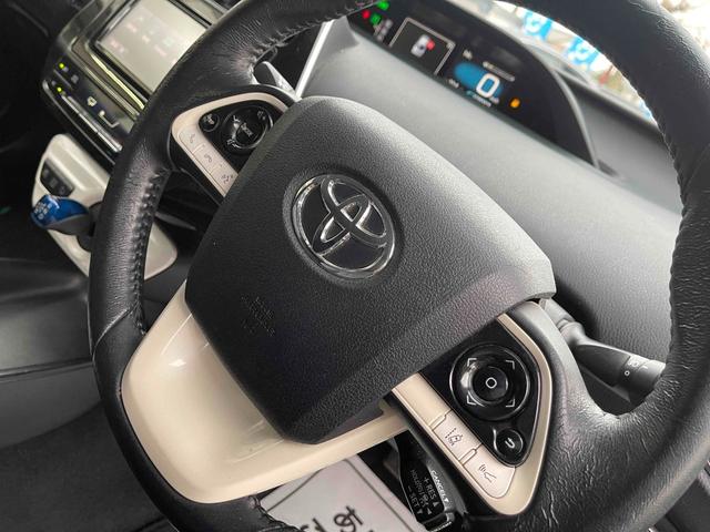 プリウス Sツーリングセレクション セーフティセンス レザーシート シートH オートライト スマートキー オートクルーズ ETC CVT(16枚目)