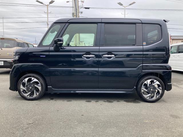 スペーシアカスタム カスタム HYBRID XSターボ 後席両側パワースライドドア・プレミアムUV&IRカットガラス・スリムサーキュレーター・ロールサンシェード・電動パーキング・アダプティブクルーズコントロール・スズキセーフティサポート(9枚目)